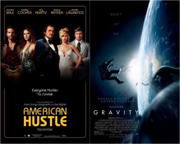 American Hustle and Gravity leads this year's list with 11 nods each!